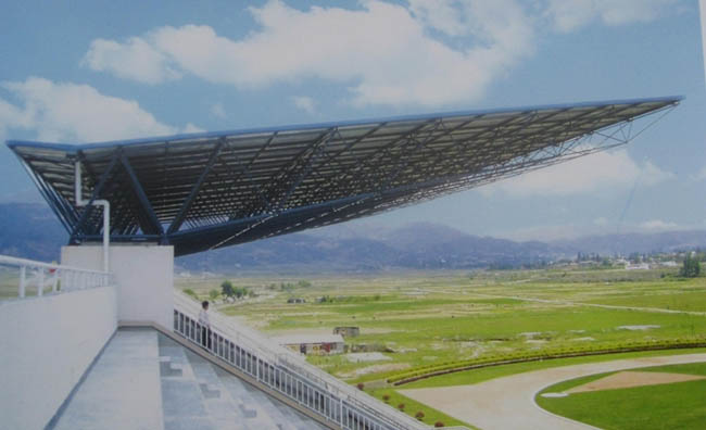 宿州体育看台网架